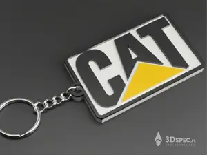 CAT Caterpillar logo KEYCHAIN