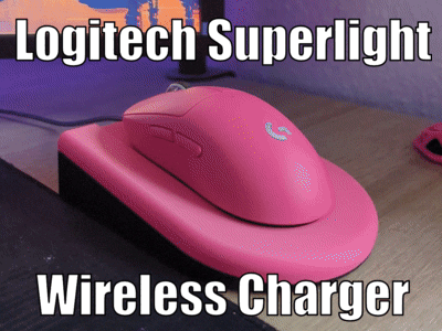 Logitech Pro Superlight Wireless Charging Station