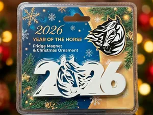 2026 Horse Christmas Ornament