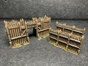 Wooden fort & walls 1