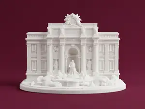 Trevi Fountain – Rome Landmark Miniature Model