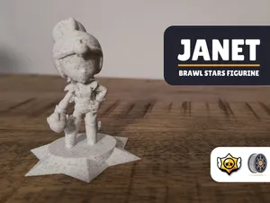 Janet | Brawl Stars Figurine
