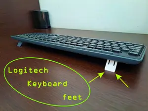 Logitech keyboard feet k270