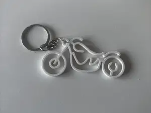 Motorcycle keychain