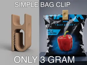 Simple Bag Clip - Only 3 Gram