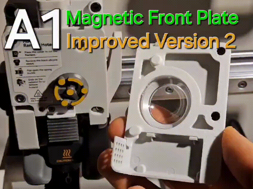 A1 Magnetic Adapter Print Head Front Cover Magnet