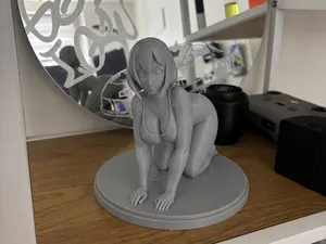 Anime Beach Girl Statue | Desk & Shelf Decor