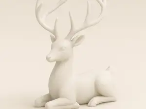 Jeune Renne de noël 