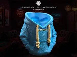 Detroit Lions Hoodie - Koozie & Pen Holder