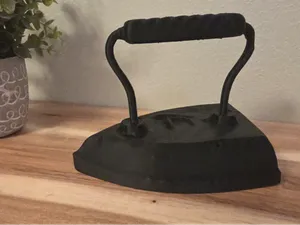19th Century Sad Iron - High Detail Prop