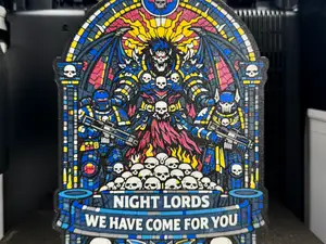 Curze Chaos Night Lords 40K Lightbox; Space Marine