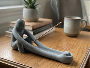 Minimalist Zen Long-Arm Incense Holder Ash Catcher