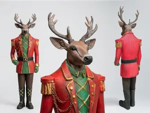 The Gentleman Deer - Nutcracker Deer