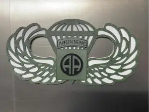 82 Airborne Patch with Wings