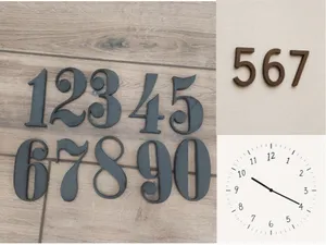 Modern Aesthetic Numbers