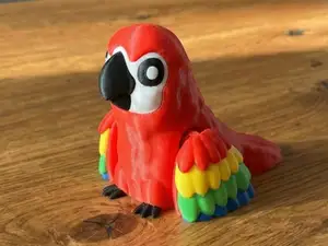 Articulated Parrot – Flexi 3D Printed Bird