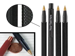 Customizable pens with ultra-fine textures