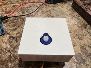 Flush Mount Servo Enclosure, Embedded Servo Horns