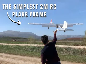 Modular 2m RC Plane Frame