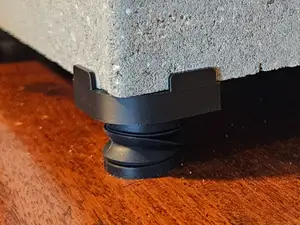 Anti-Vibration Feet Concrete Block Shoe
