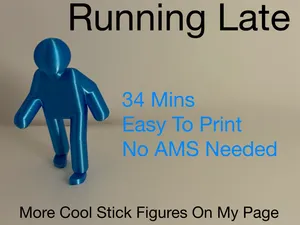 Stick Figure - Every Day Life - Running Late
