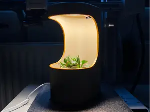 Indoor Planter with LED Grow Light