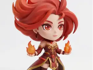 火女 秀逗魔导师 莉娜 DOTA 刀塔 火焰女王