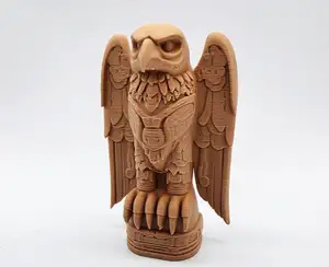 Mighty Eagle Totem Pole