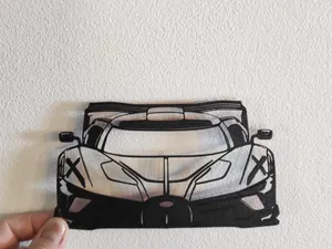 Silhouette Bugatti Bolide