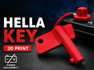 Hella Battery Disconnect Key (Master Switch)