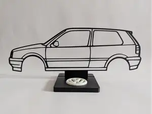 Volkswagen Golf MK3 silhouette