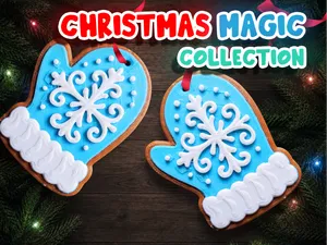 Christmas glove – Gingerbread Ornament (NO AMS)
