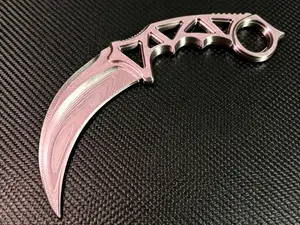 轻量化战术版爪刀——匕首 Karambit,余料终结者!
