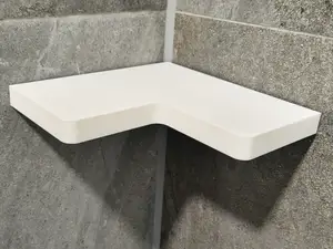 Bathroom Corner Shelf – Hidden Mount