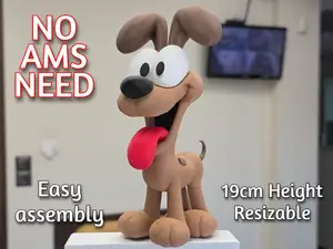Odie (Garfield) - No AMS - Easy assembly