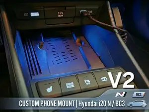 Hyundai i20 (N/BC3) qi - Phone Halter V2 anpassbar