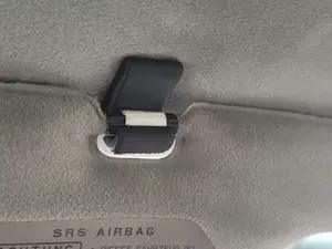 toyota celica sunvisor clips