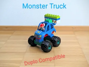 Monstertruck Wheels - Duplo Bricks!