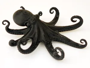 Octopus Figurine – Detailed Marine Animal Model