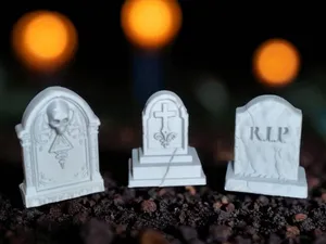 Miniature Tombstone lot de 3