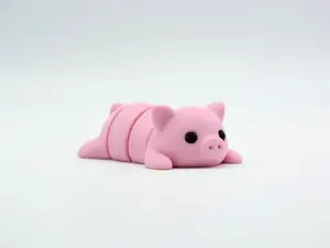 Flexi Pig - Articulated Keychain