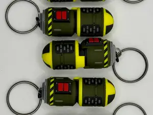 Satisfactory Nuke Nobelisk Key Chain