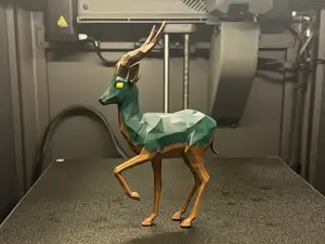 Low Poly Gazelle
