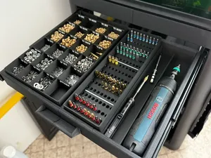 H2D - Drawer Box for screws, nuts, washers