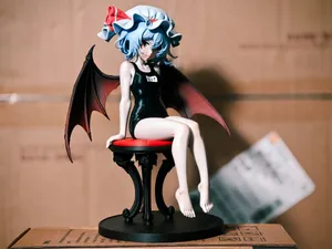 《东方project》蕾米莉亚 坐姿 手办 高22cm 已分件 易上色 多色打印 AMS