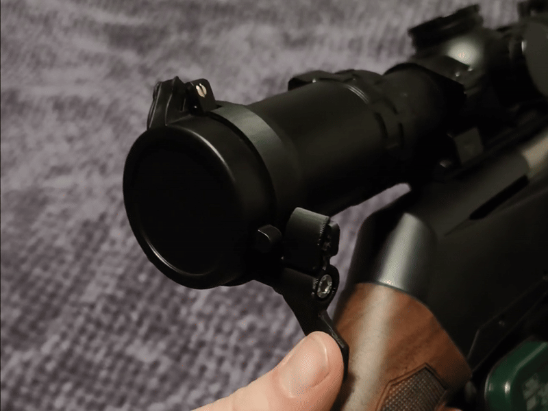 Rifle Scopes Lens Cover flipper
