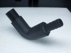1/2" Thread to 1/2" Barb 90 Degree Elbow Fitting