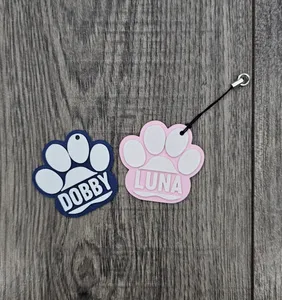 CUSTOM pet keychan (change name yourself)
