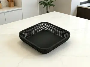 方形镂空果盘(Square hollow fruit tray)
