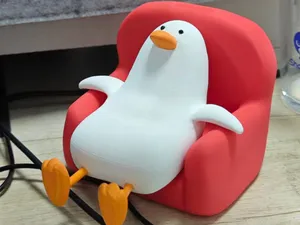 磁吸版·慵懒躺平鸭
